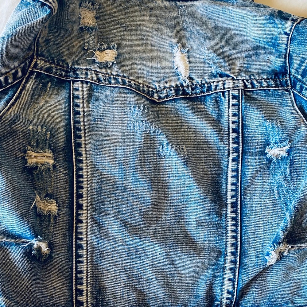Others Follow Distressed Jean Jacket - image 6